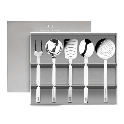 Stile Mirror Stainless Steel 5 Piece Kitchen Set - Hosted by Kelly Gaudreau