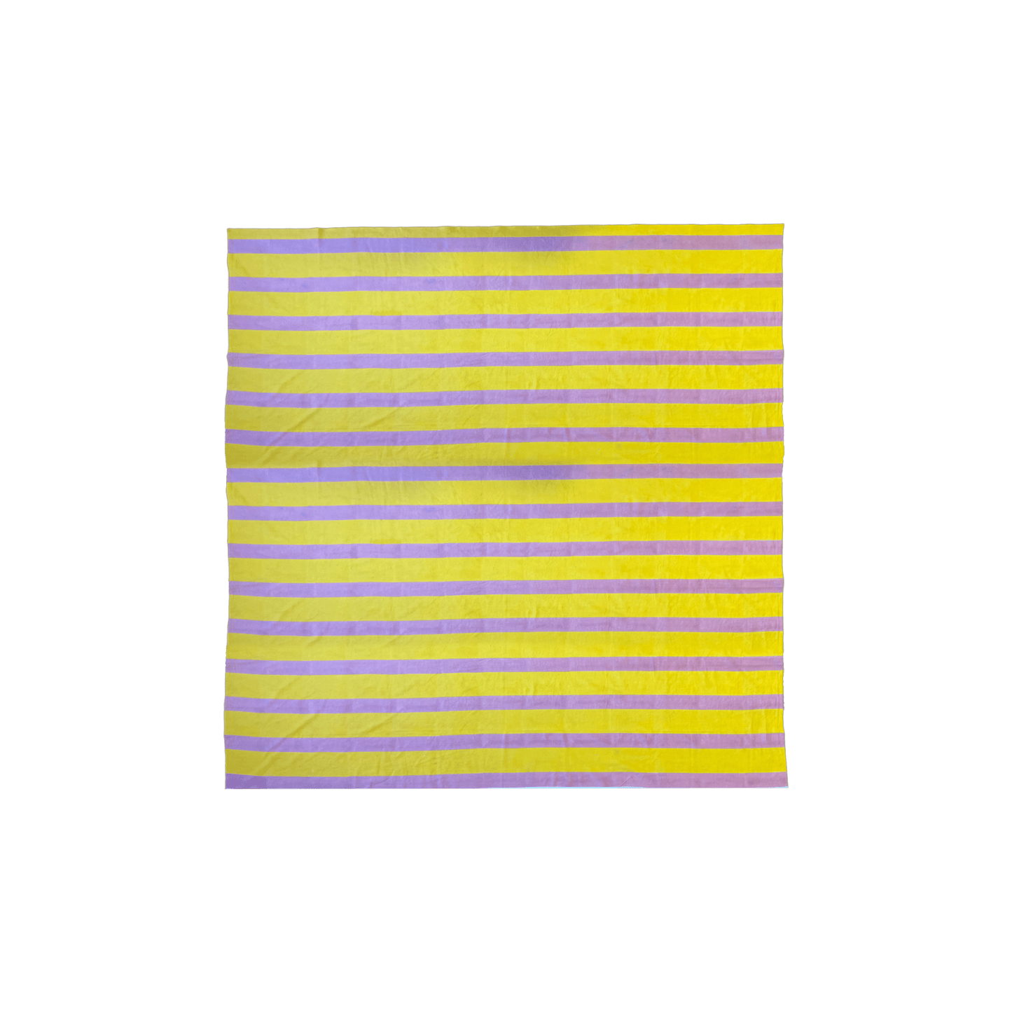 Striped Cotton Tablecloth in Pink and Yellow - Hosted by Kelly Gaudreau