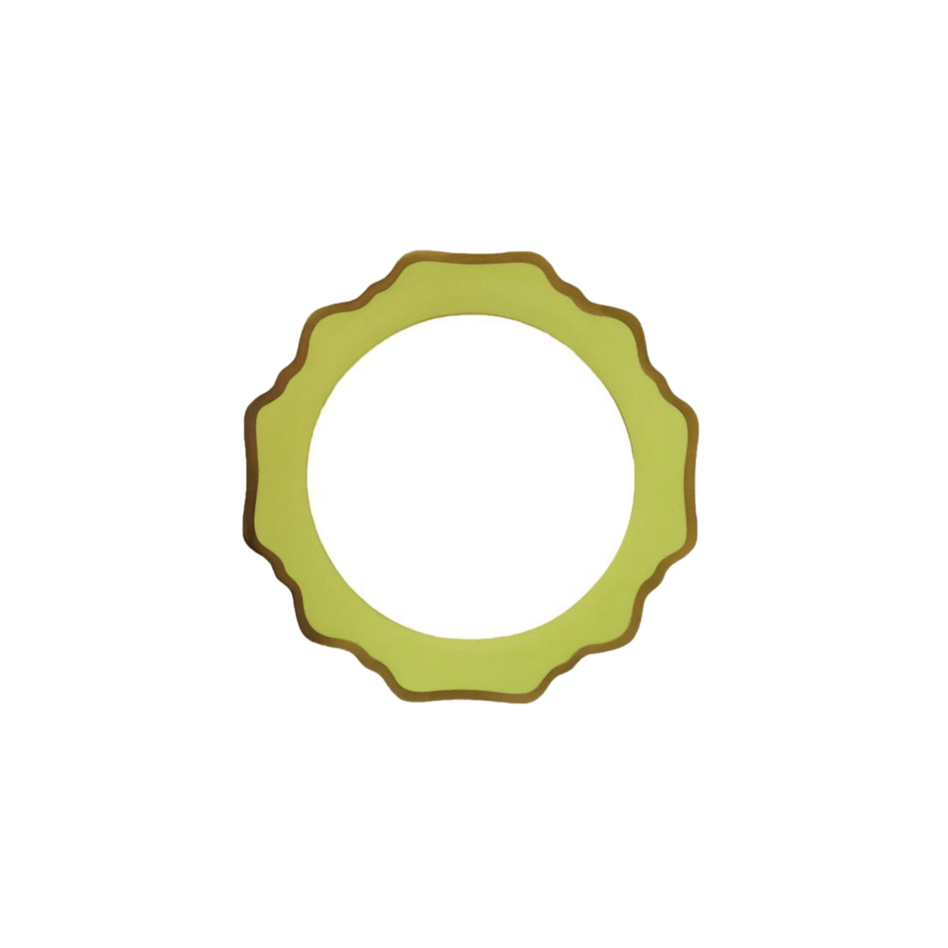 Summer Green Bread and Butter Plate - Hosted by Kelly Gaudreau