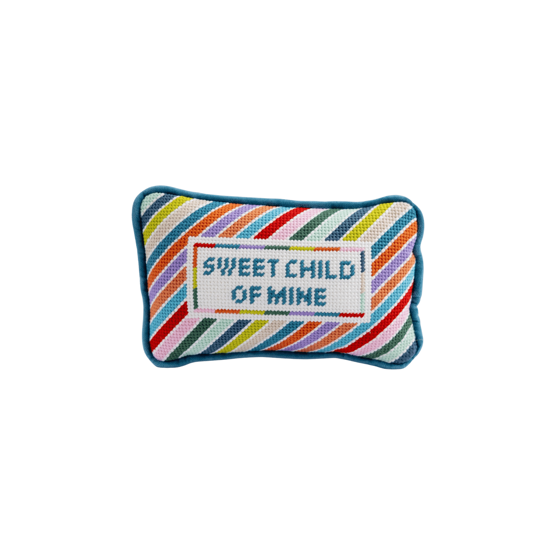 Sweet Child Of Mine Mini Needlepoint Pillow - Hosted by Kelly Gaudreau