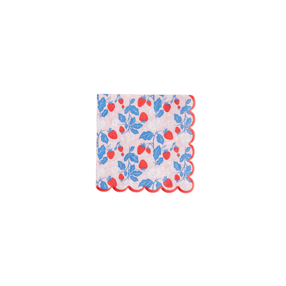 Sweet Strawberry Napkins – Set of 20 - Hosted by Kelly Gaudreau