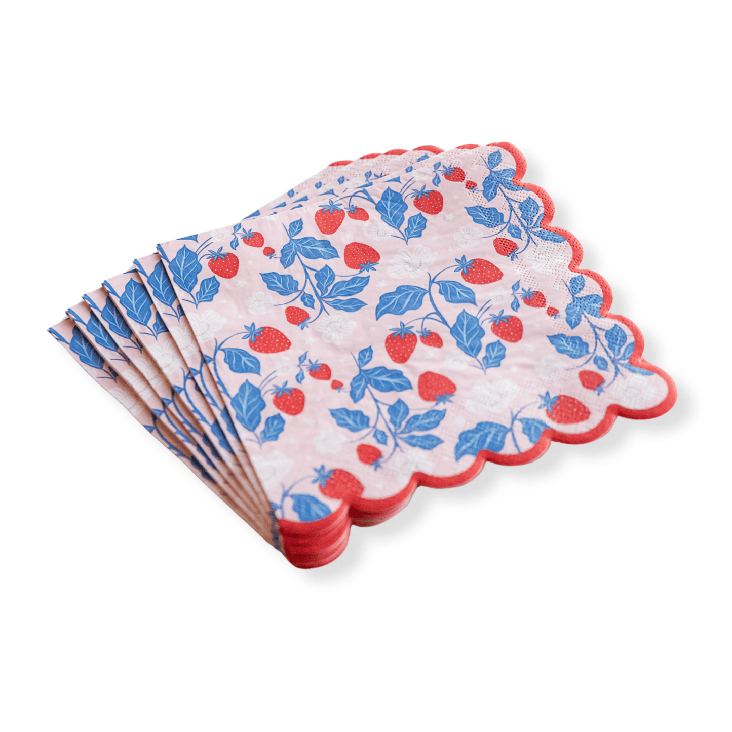 Sweet Strawberry Napkins – Set of 20 - Hosted by Kelly Gaudreau