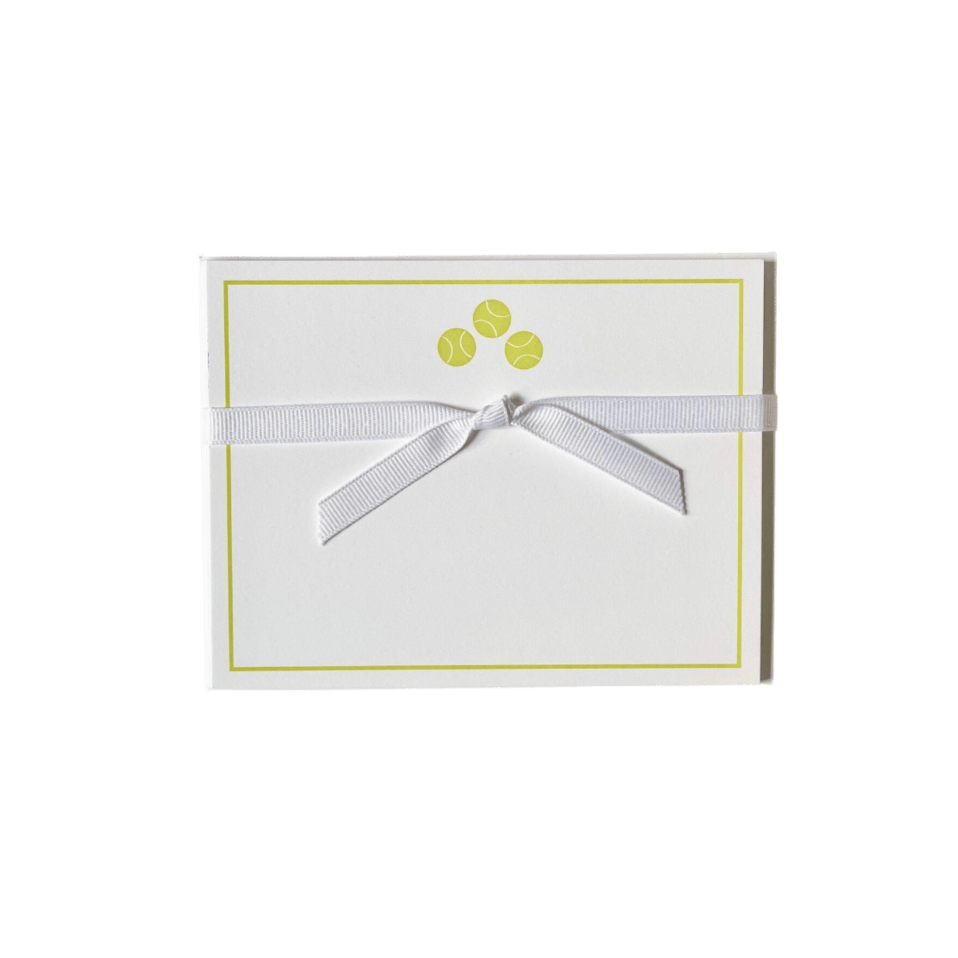 Tennis Balls Stacked Note Card - Hosted by Kelly Gaudreau