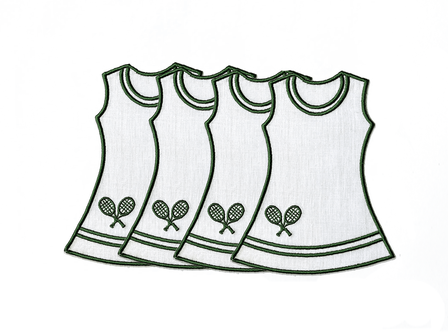 Tennis Dress Cocktail Napkins - Set of 4 - Hosted by Kelly Gaudreau