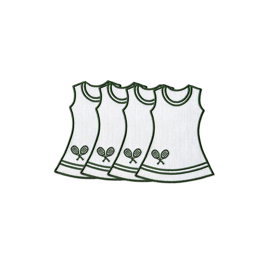 Tennis Dress Cocktail Napkins - Set of 4 - Hosted by Kelly Gaudreau