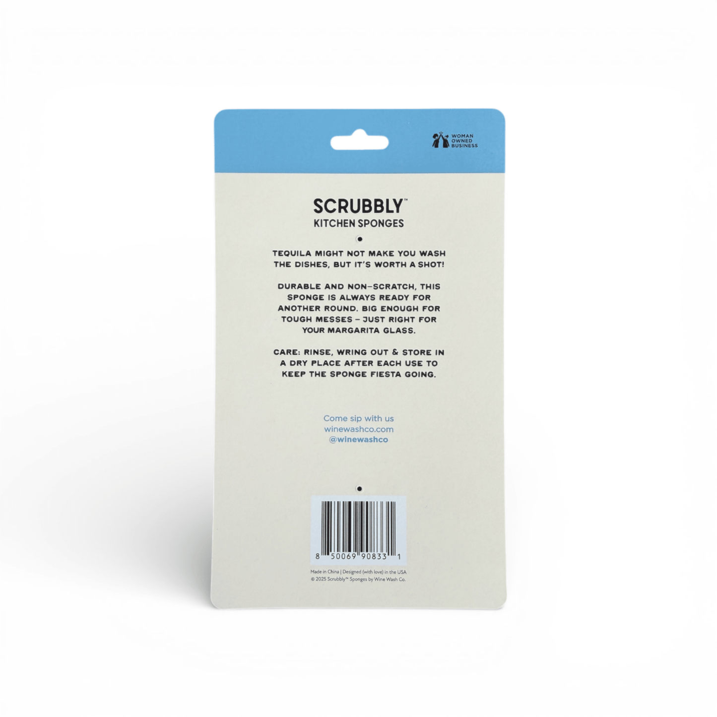 Tequila Scrubbly™ - Blue - Hosted by Kelly Gaudreau
