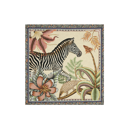 Thanda Stripe Napkins in Stone - Set of 2 - Hosted by Kelly Gaudreau