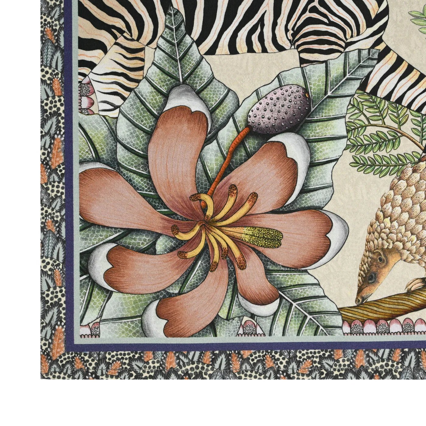 Thanda Stripe Napkins in Stone - Set of 2 - Hosted by Kelly Gaudreau