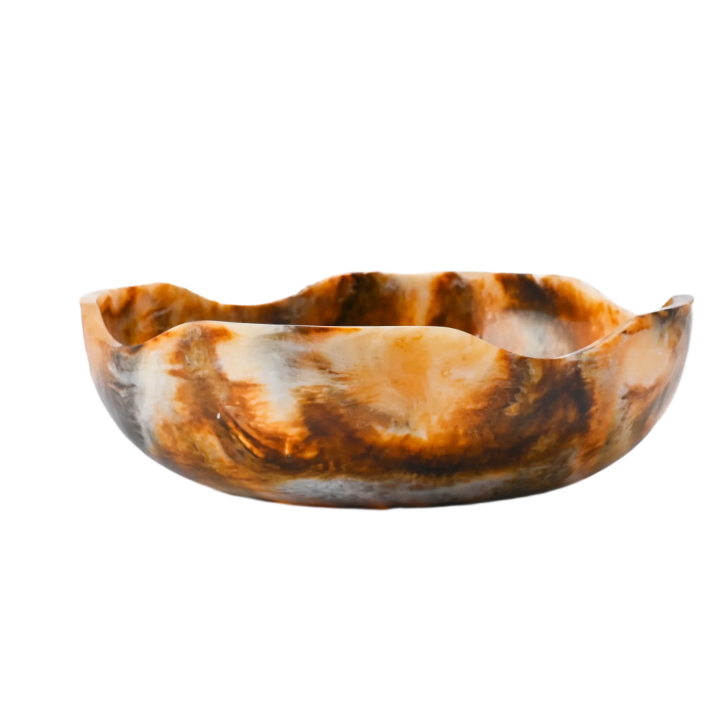 The Jacqui Large Bowl in Cappucino - Hosted by Kelly Gaudreau