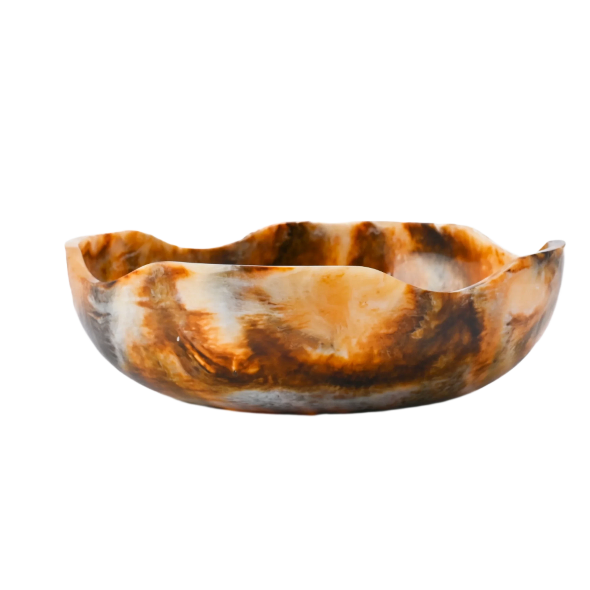 The Jacqui Large Bowl in Cappucino - Hosted by Kelly Gaudreau