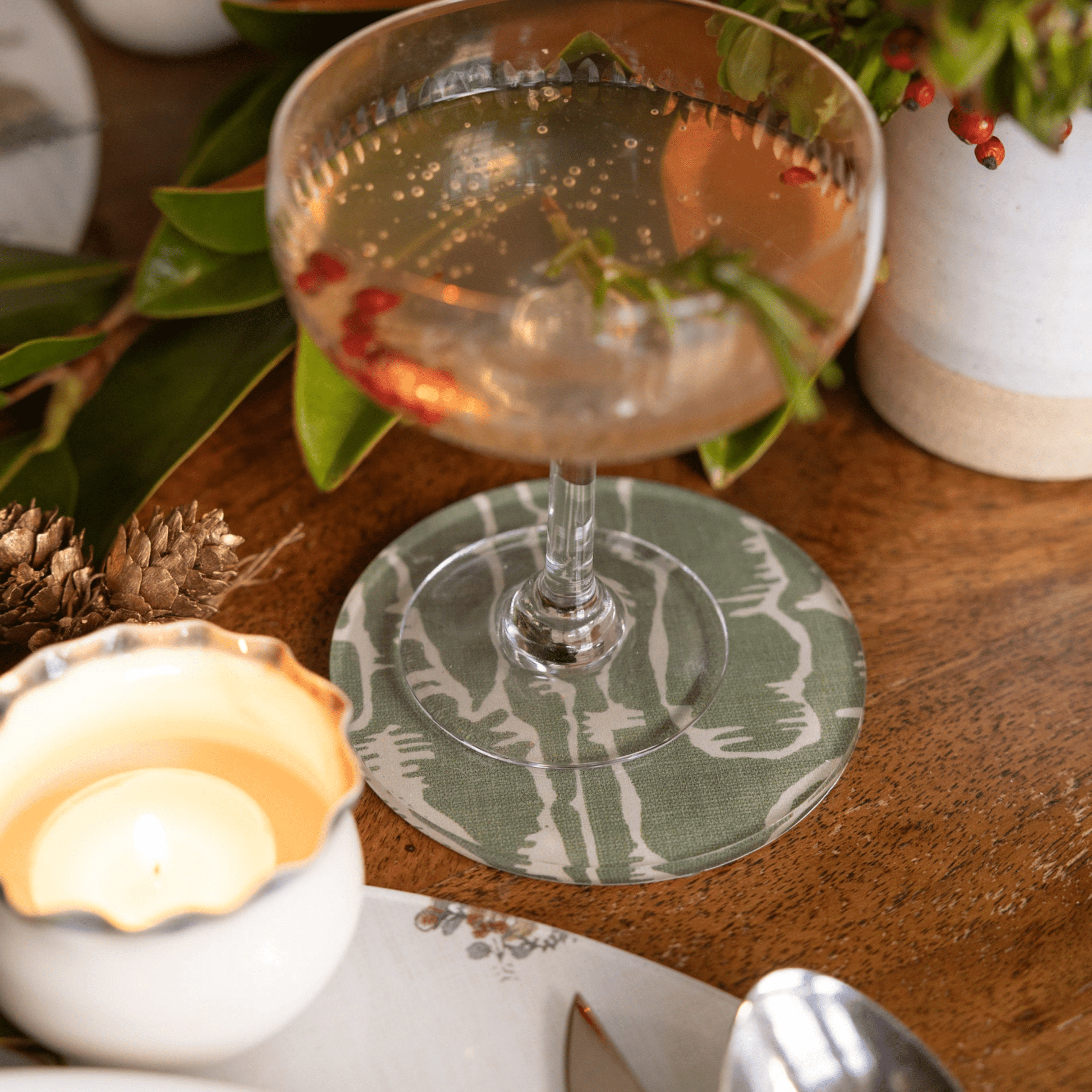 Tilda Coaster - Set of 2 - Hosted by Kelly Gaudreau