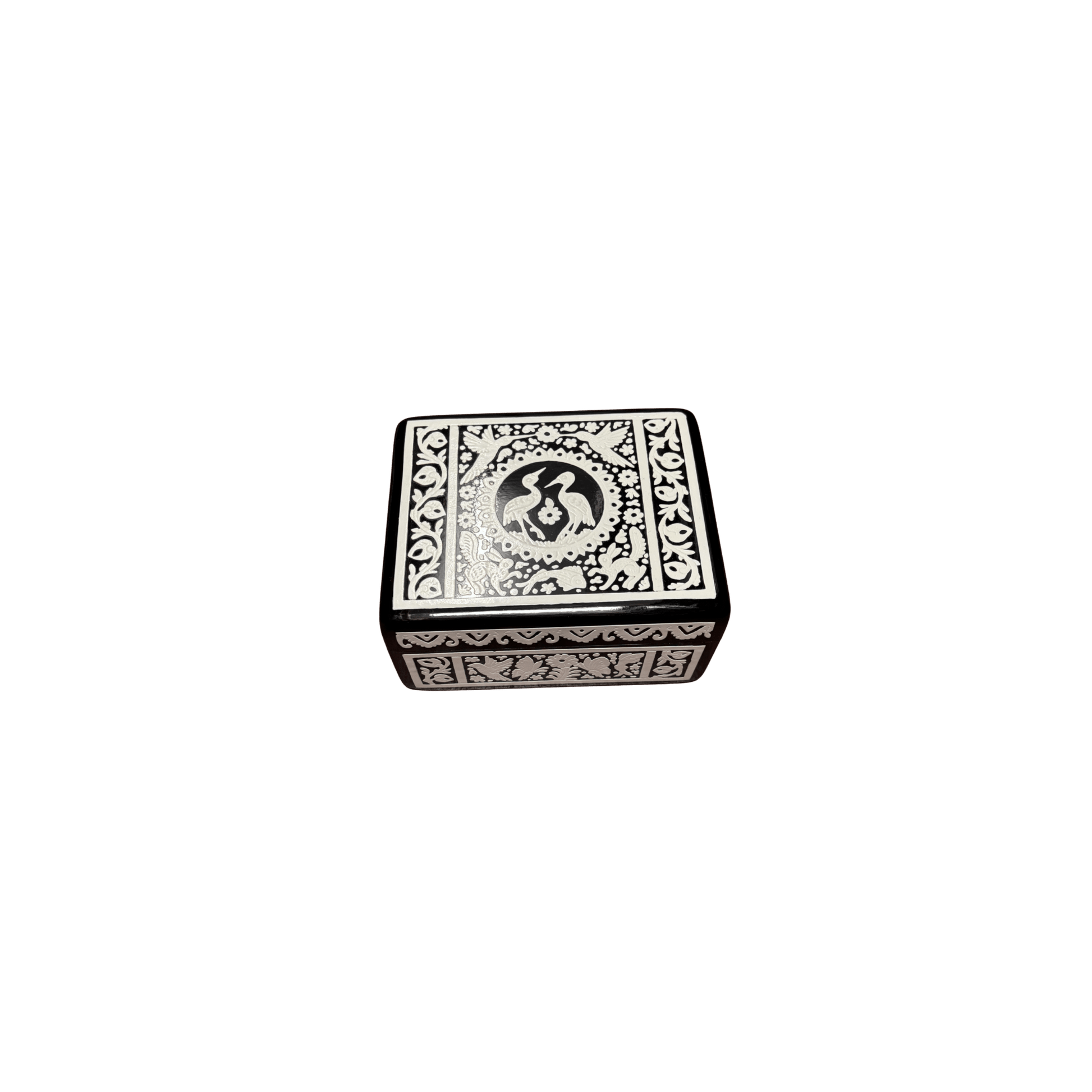 Tlamamali Style Box - White on Black - Hosted by Kelly Gaudreau
