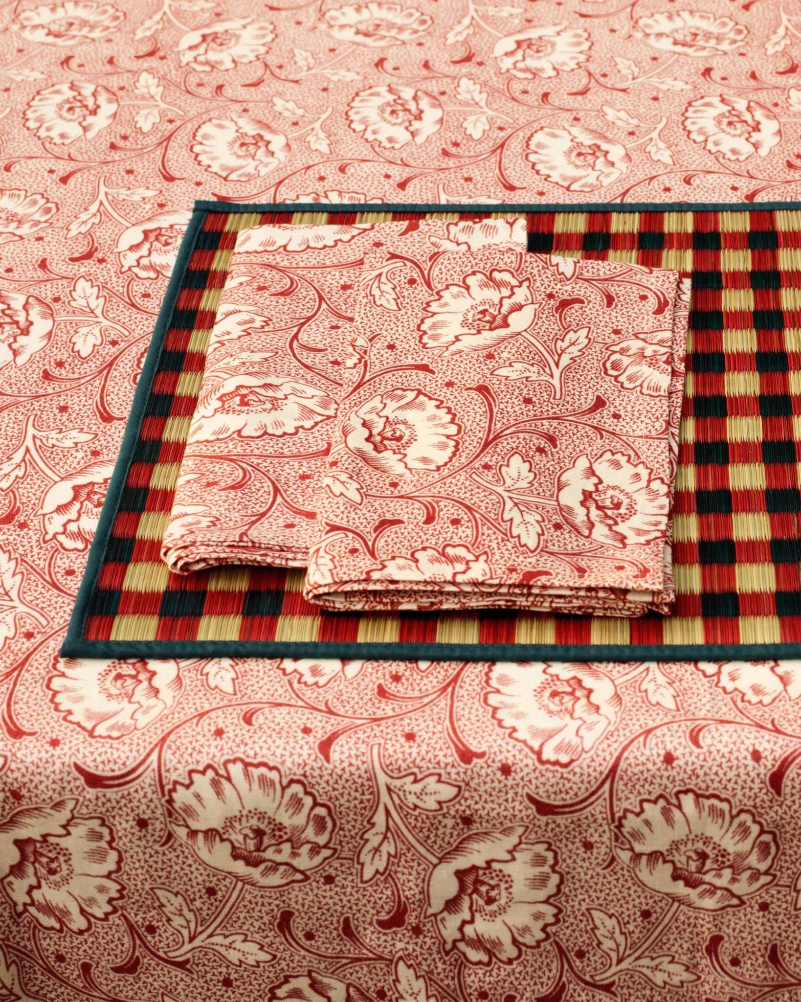 Toscana Red Napkins - Set of 4 - Hosted by Kelly Gaudreau