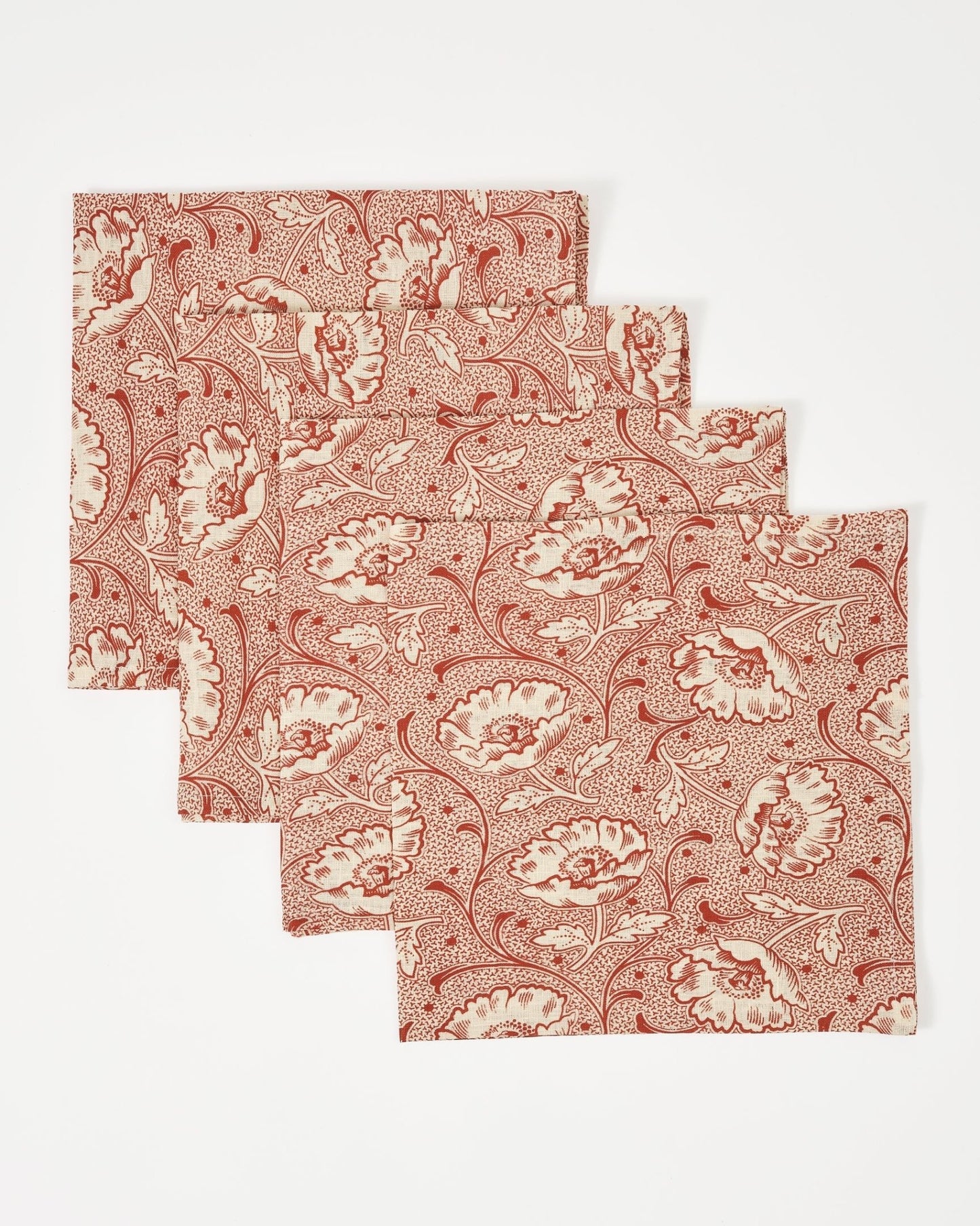 Toscana Red Napkins - Set of 4 - Hosted by Kelly Gaudreau
