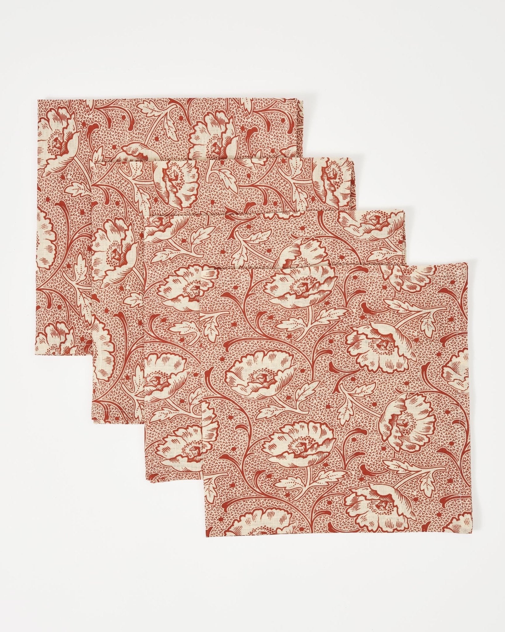 Toscana Red Napkins - Set of 4 - Hosted by Kelly Gaudreau