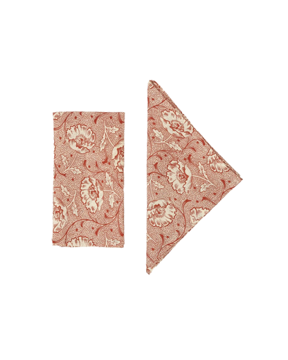 Toscana Red Napkins - Set of 4 - Hosted by Kelly Gaudreau