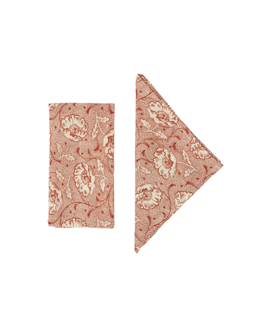 Toscana Red Napkins - Set of 4 - Hosted by Kelly Gaudreau