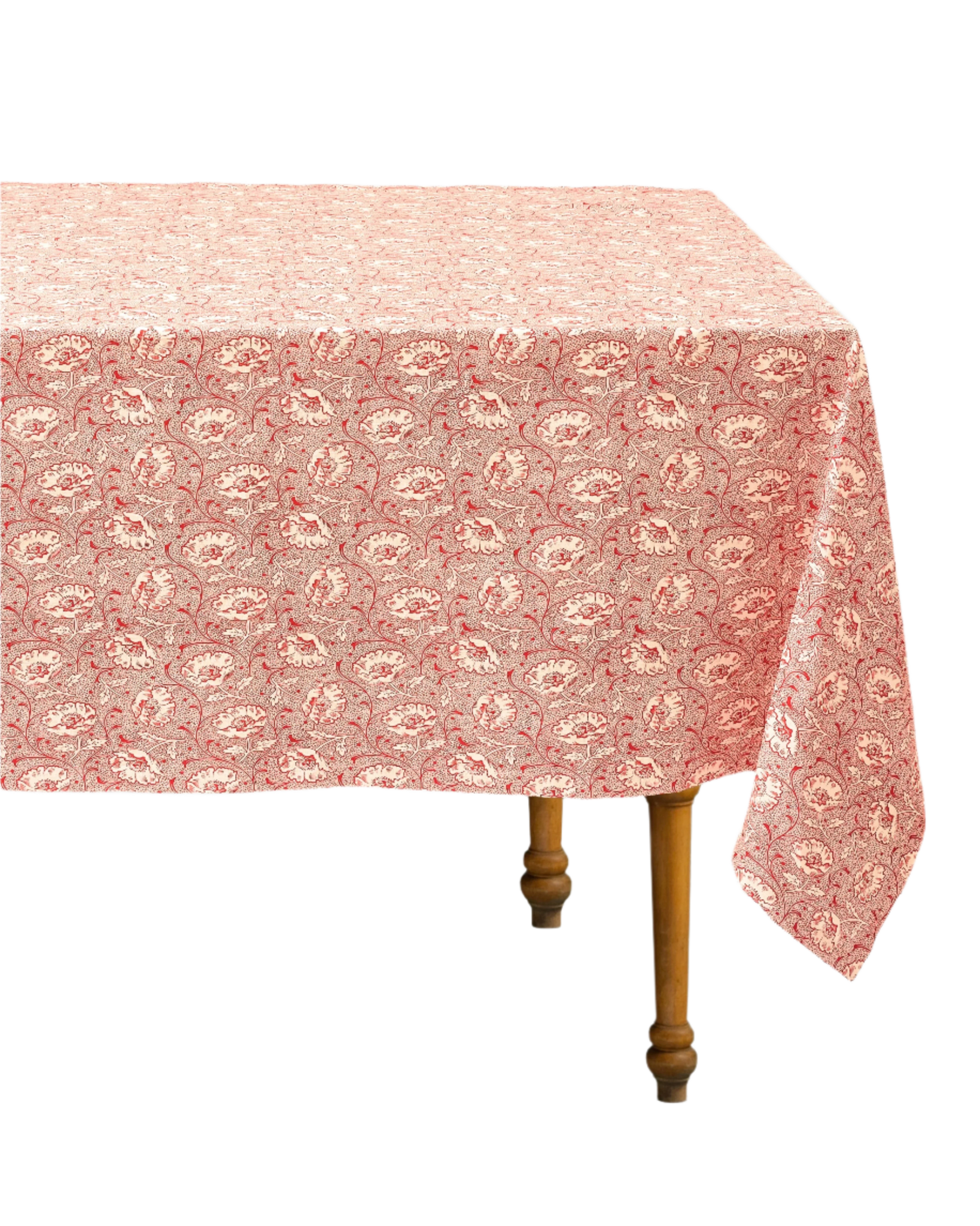 Toscana Red Rectangular Tablecloth - Hosted by Kelly Gaudreau