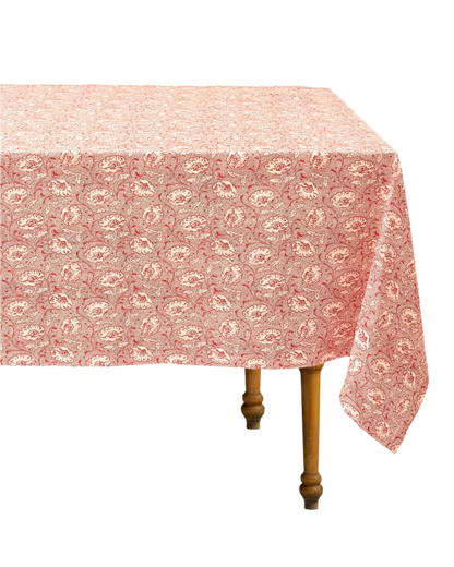 Toscana Red Rectangular Tablecloth - Hosted by Kelly Gaudreau