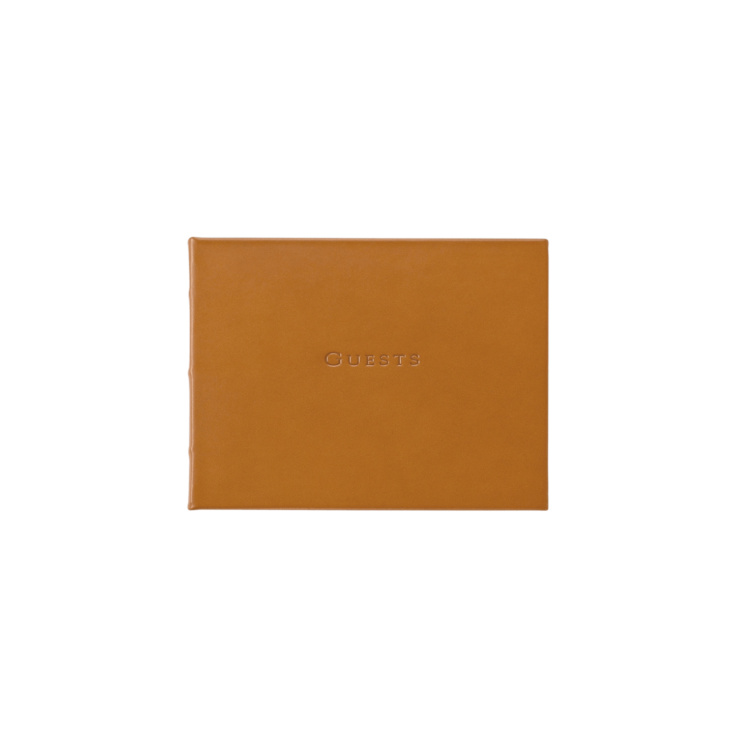 Traditional Leather Guest Book - Hosted by Kelly Gaudreau