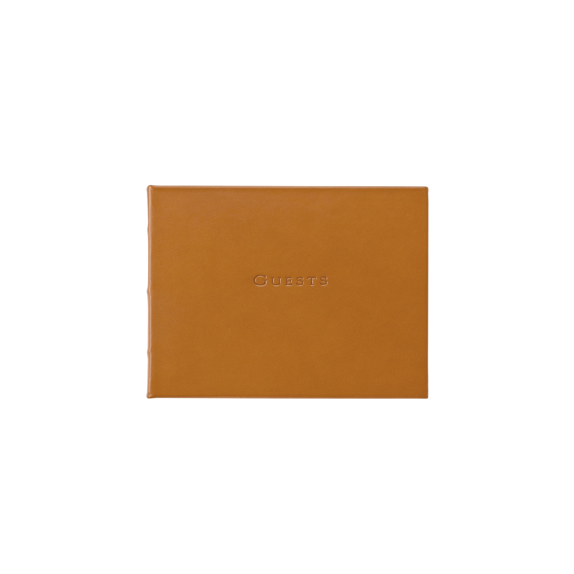 Traditional Leather Guest Book - Hosted by Kelly Gaudreau