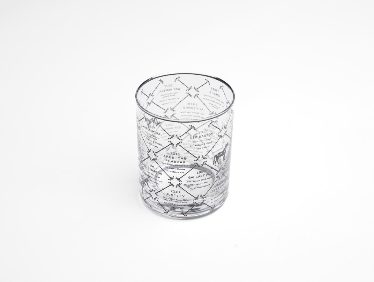 Triple Crown Champions Bourbon Glass Set of 4 - Hosted by Kelly Gaudreau