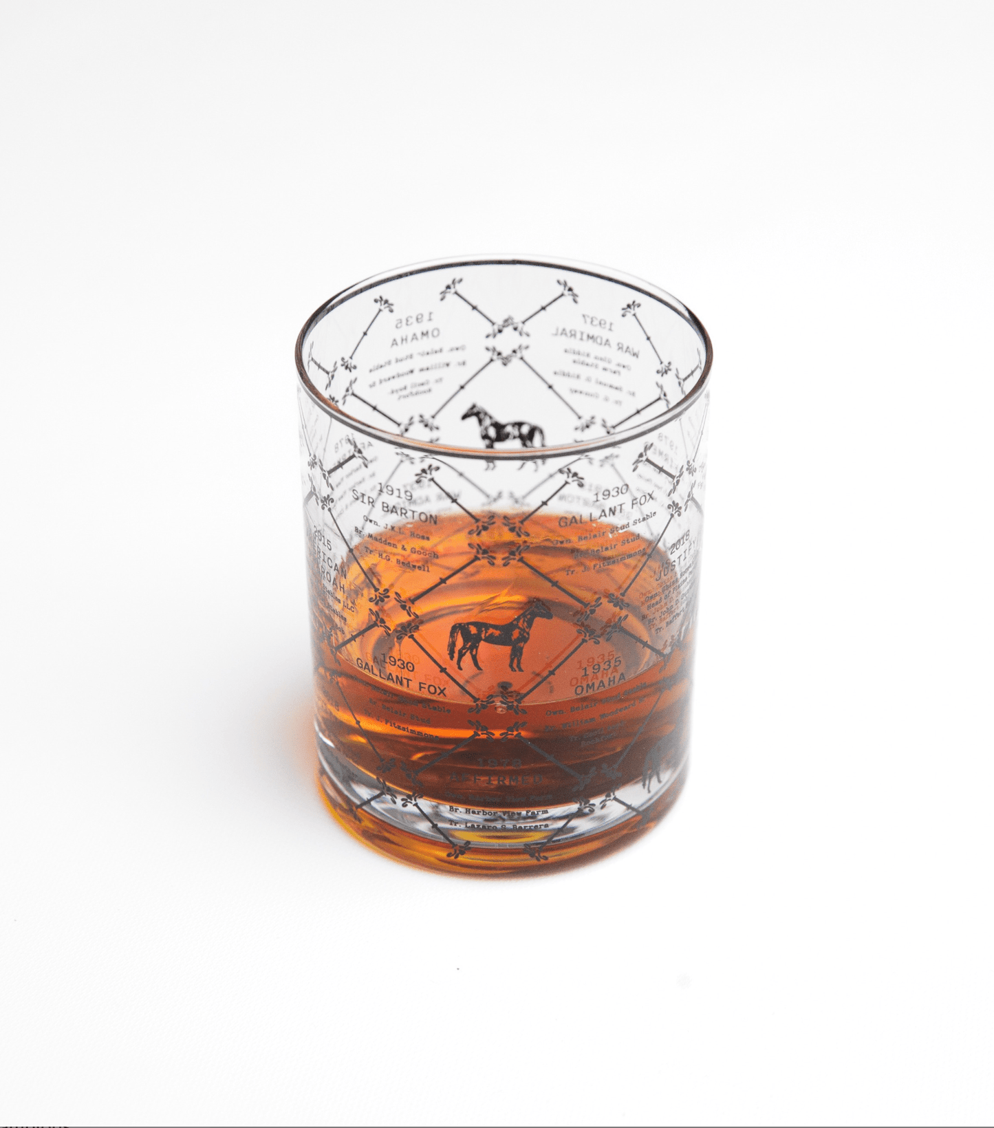 Triple Crown Champions Bourbon Glass Set of 4 - Hosted by Kelly Gaudreau