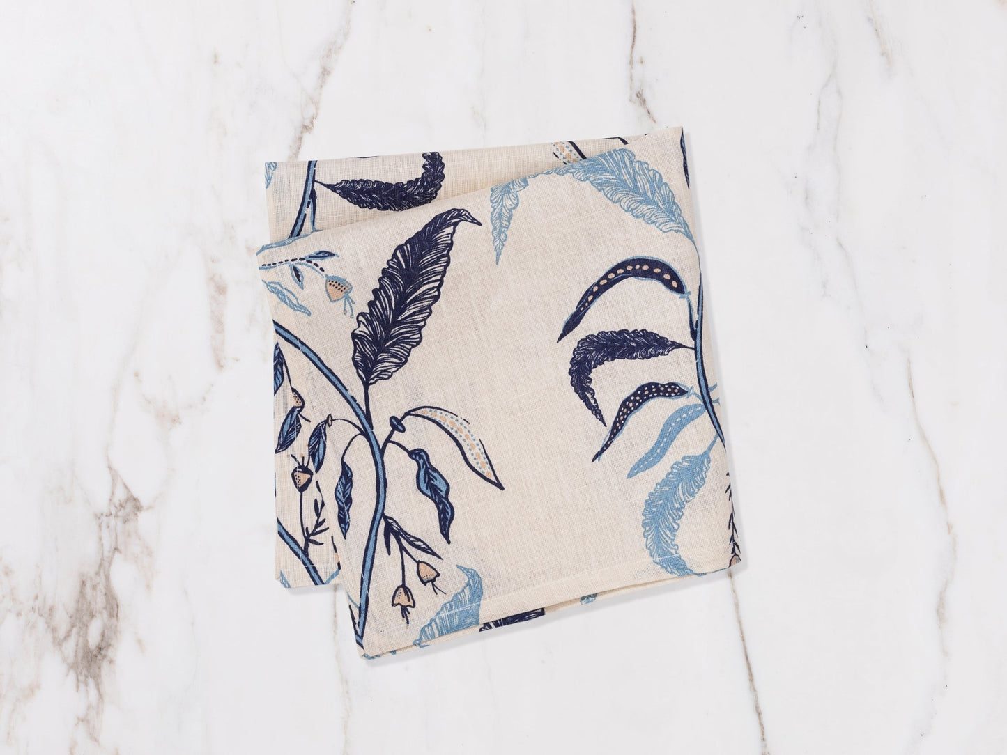 Tulleries Napkin - Lapis Set of 4 - Hosted by Kelly Gaudreau