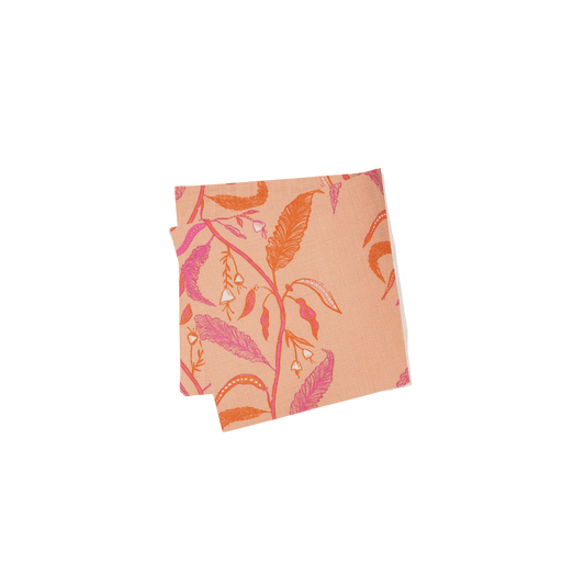 Tulleries Napkin - Persimmon Set of 4 - Hosted by Kelly Gaudreau