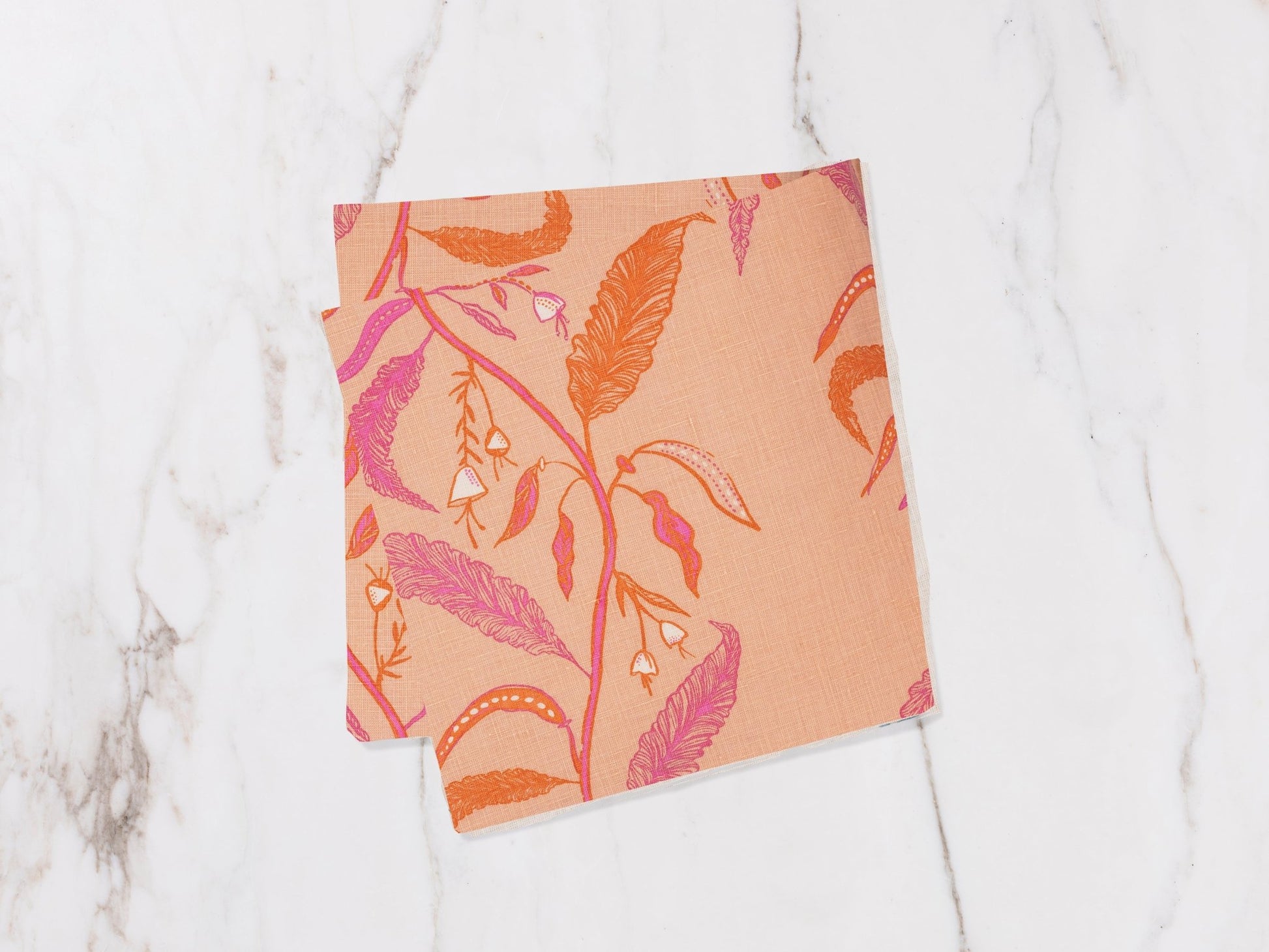 Tulleries Napkin - Persimmon Set of 4 - Hosted by Kelly Gaudreau