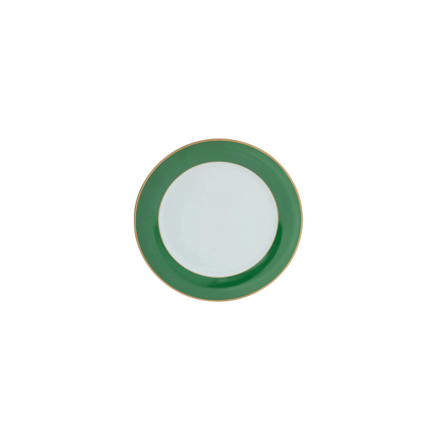 Ultra - White ColorSheen Gold Salad Plate - Hosted by Kelly Gaudreau