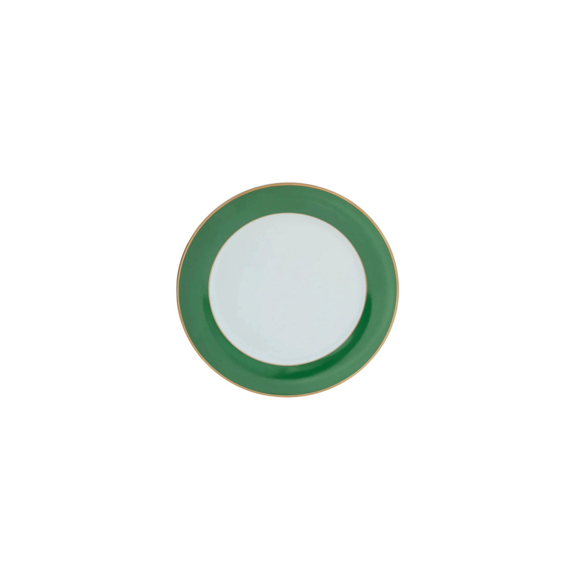 Ultra - White ColorSheen Gold Salad Plate - Hosted by Kelly Gaudreau