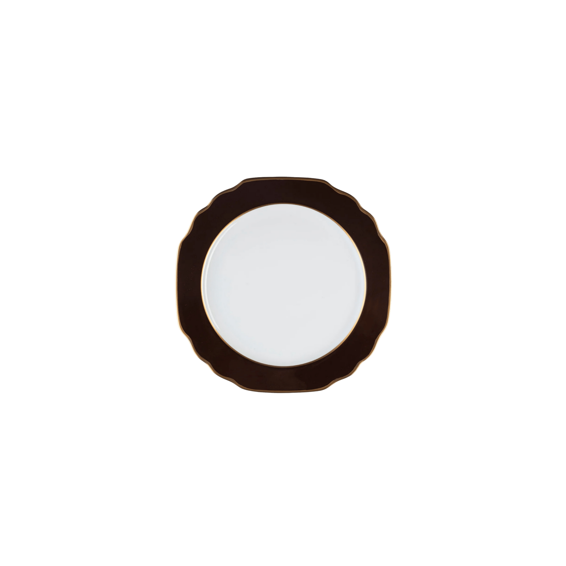 Ultra - White Georgian ColorSheen Gold Salad Plate - Hosted by Kelly Gaudreau