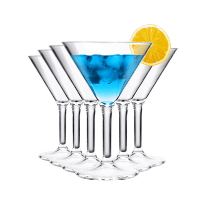 Unbreakable Acrylic Martini Glasses Set of 6 - Hosted by Kelly Gaudreau