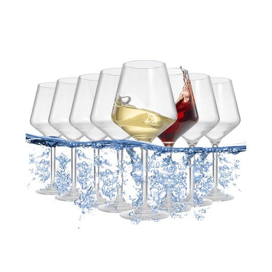 Unbreakable Tritan Wine Glasses Set of 8 - Hosted by Kelly Gaudreau