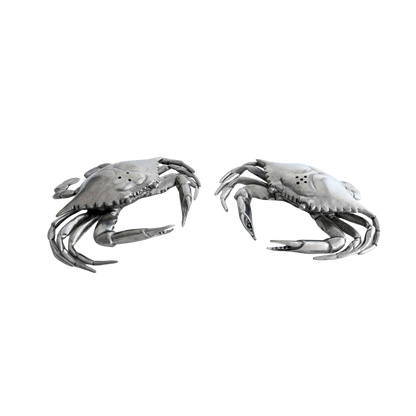 Pewter Blue Crabs Salt & Pepper Set