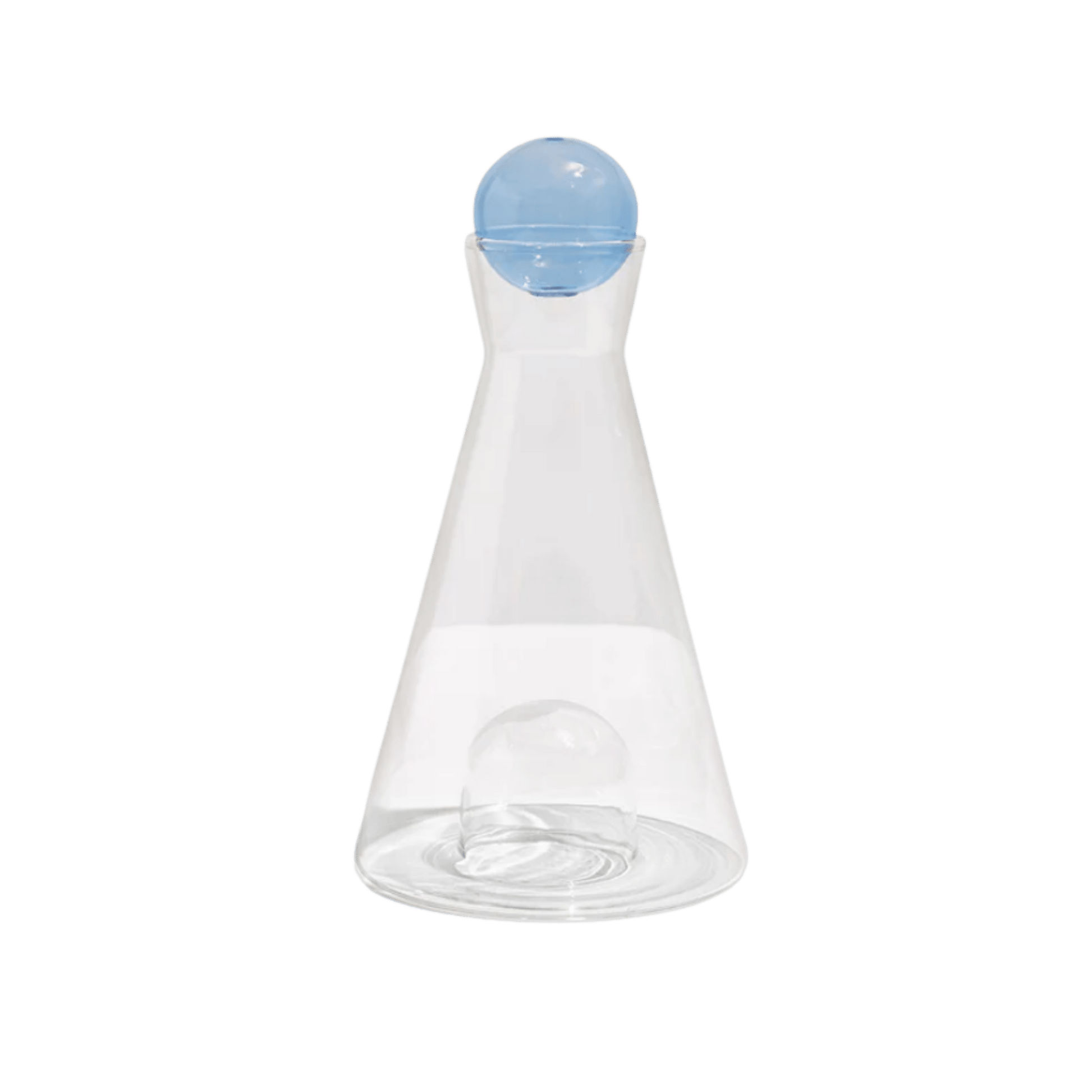 VICE VERSA CARAFE - CLEAR + BLUE - Hosted by Kelly Gaudreau