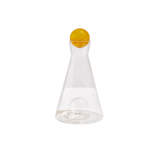 Vice Versa Carafe in Clear and Amber - Hosted by Kelly Gaudreau