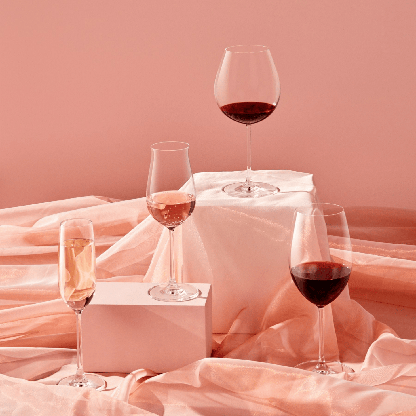 Vintage Bordeaux Glasses - Set of 2 - Hosted by Kelly Gaudreau