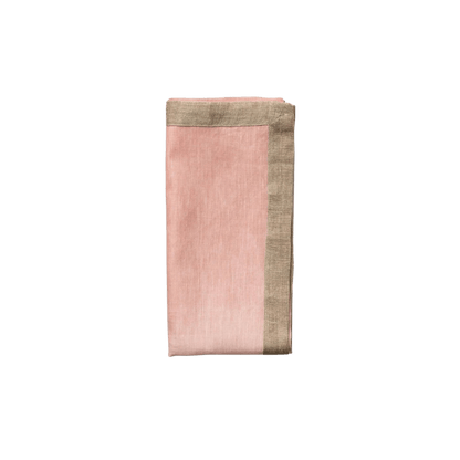 Warm Toned Dip Dye Napkins - Set of 4 - Hosted by Kelly Gaudreau