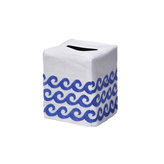 Waves Tissue Box Cover - Hosted by Kelly Gaudreau