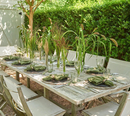 Weathered Pine Placemat in Ivory, Natural & Gold - Set of 4 - Hosted by Kelly Gaudreau