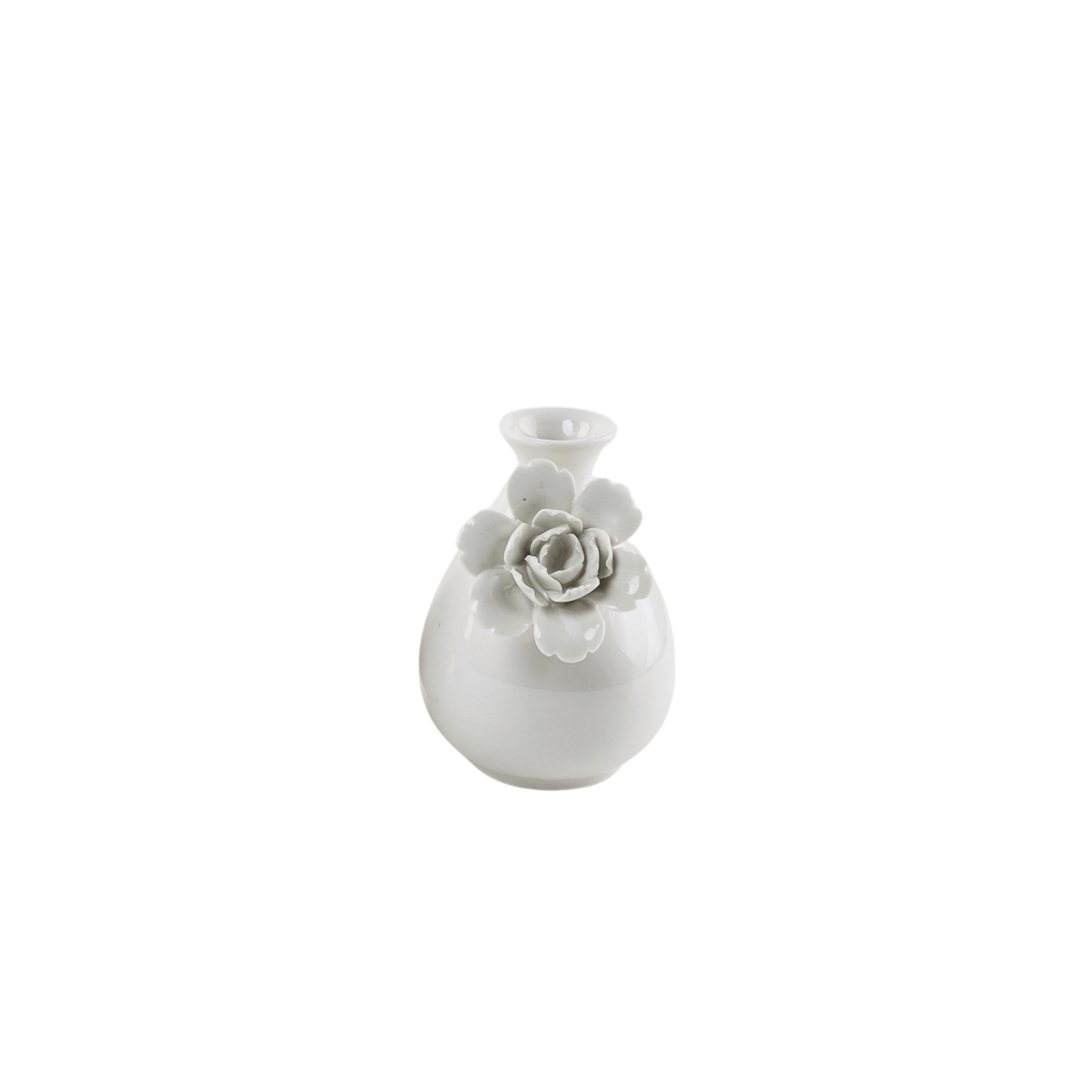 White Flower Vase - Small - Hosted by Kelly Gaudreau