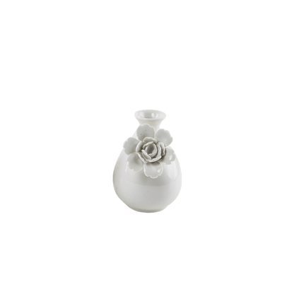 White Flower Vase - Small - Hosted by Kelly Gaudreau