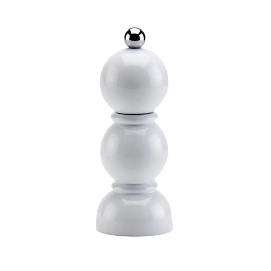 White Mini Bob Salt or Pepper Mill - Hosted by Kelly Gaudreau
