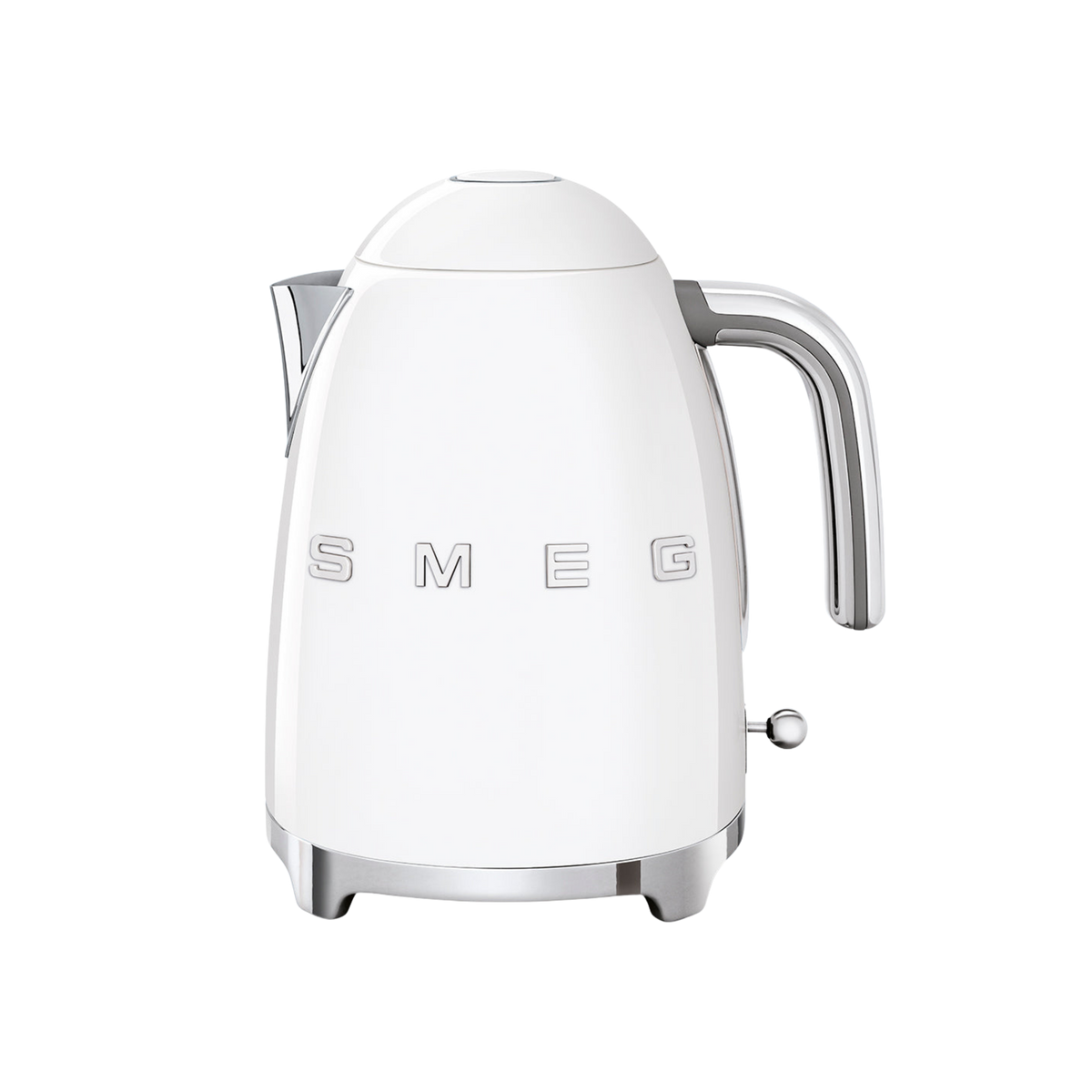 Retro-Style 7-Cup Electric Kettle - White