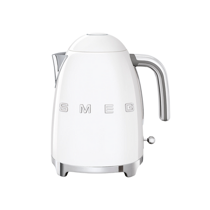 Retro-Style 7-Cup Electric Kettle - White
