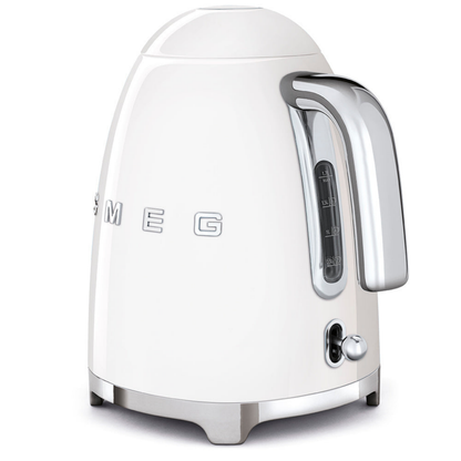 Retro-Style 7-Cup Electric Kettle - White