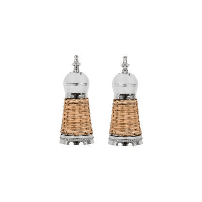 Wicker Salt and Pepper Shaker - Hosted by Kelly Gaudreau