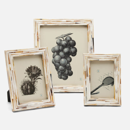 Winslow Collection Natural Horn Frame - Elegant & Timeless Home Decor